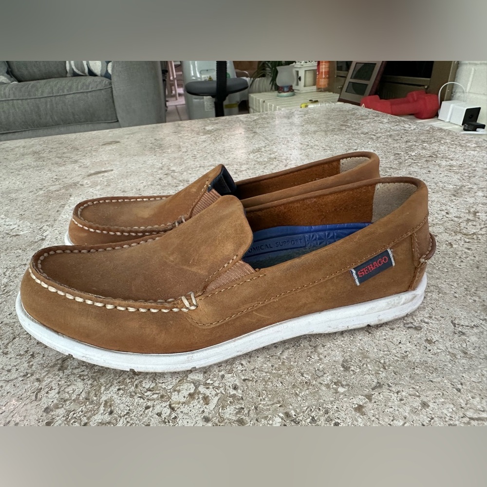 Sebago Women’s Tan Boat Shoes